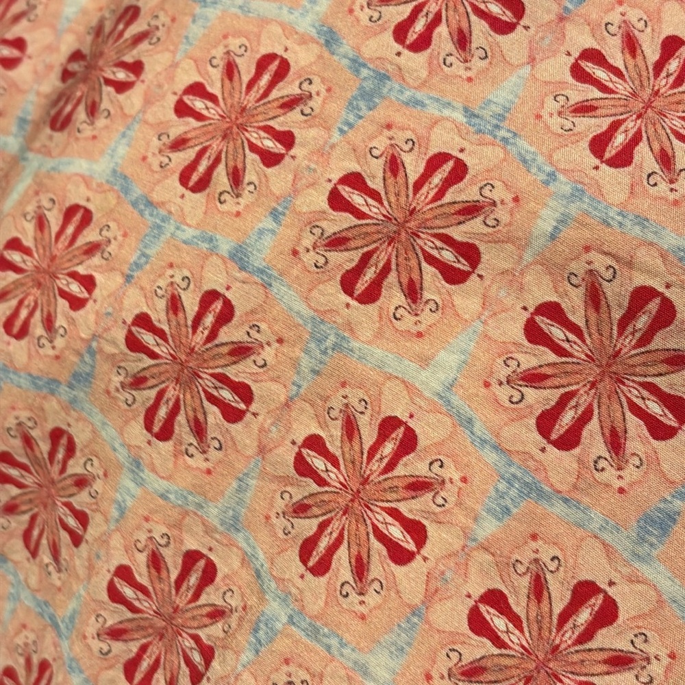 Oli & Hali Multicolor Patchwork Button Down Shirt… - image 6